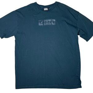 Rascal Graphic Logo T-Shirt Teal Blue Size Medium